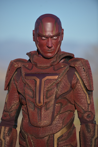 Illustration for article titled First Look: Supergirl's Red Tornado